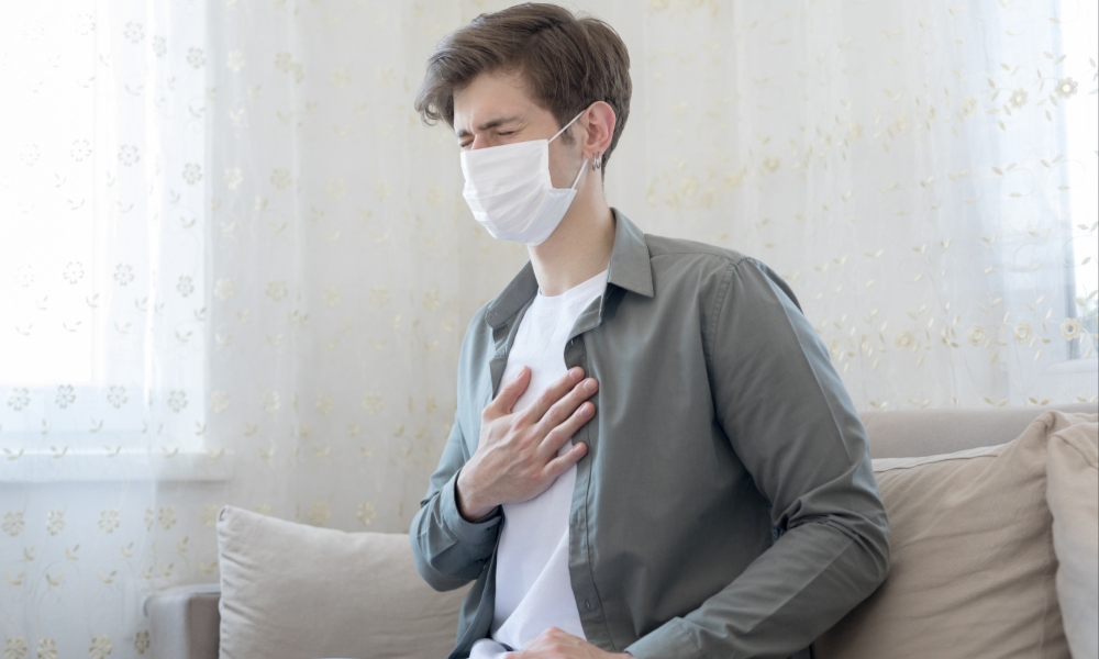 Healthcare provider evaluating causes of unexplained shortness of breath