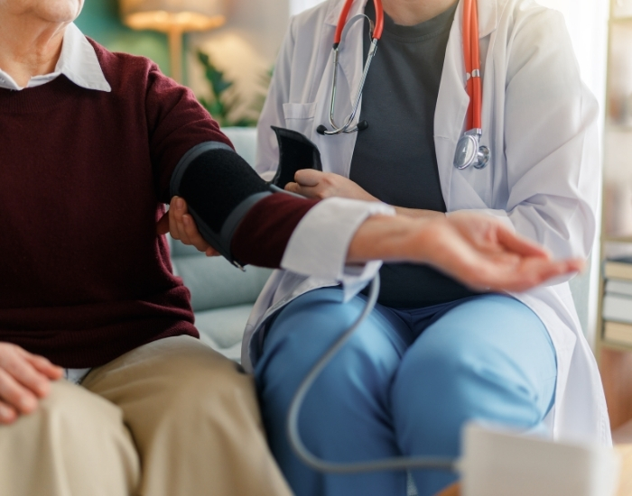 temporary blood pressure spike stress