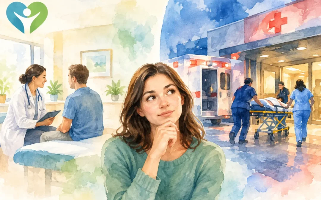 Office Visit Versus Emergency Room: When to Go